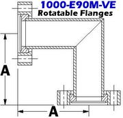 10" CF Mitered Elbow (1000-E90M-VE)