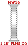 10" Flexible Metal Hose (NW16-075-MH10T)