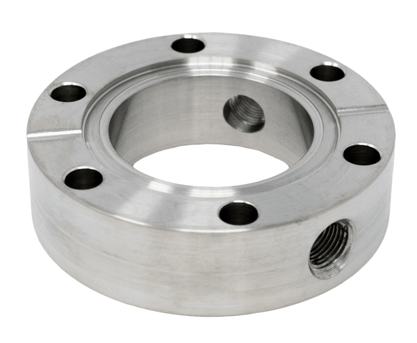 2.75" OD Conflat With (2) Female NPT Side Ports (275DxSP12-2)