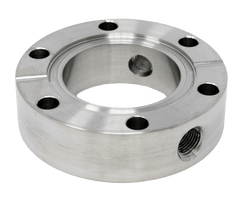 2.75" OD Conflat With (2) Female NPT Side Ports (275DxSP12-2)