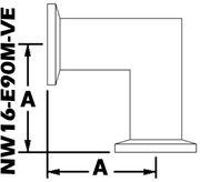 90° Mitered Elbow NW16 (NW16-E90M-VE)