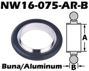 NW16 Centering Ring (NW16-075-AR-B-OS)