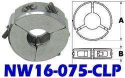 Low Profile Clamp Fits: NW10 & NW16 NW16-075-CLP