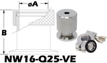 NW16 Quick Coupling To 1/4 OD Tube Size (NW16-Q25-VE)