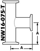 NW16 Tee, Stainless (NW16-075-T)