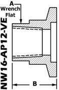 NW16 To 1/8" NPT (Female) NW16-AP12-VE