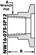 NW16 To 1/8" NPT (Female) NW16-075-SP12