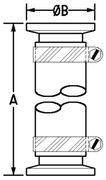 NW16 to 12 PVC Tubing (NW16-PVC12-VE)