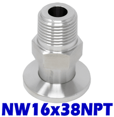 NW16 to 3/8" Male NPT (NW16x38NPT)