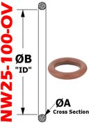 NW25 Viton O-Ring (NW25-100-OV)