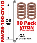 NW25 Viton O-Rings (NW25-100-OV10)