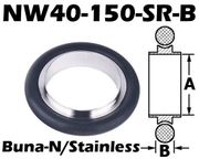 NW40 Centering Ring (NW40-150-SR-B)