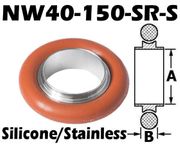 NW40 Centering Ring (NW40-150-SR-S)