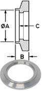 NW25 Weld Ring Flange NW25-RF-VE