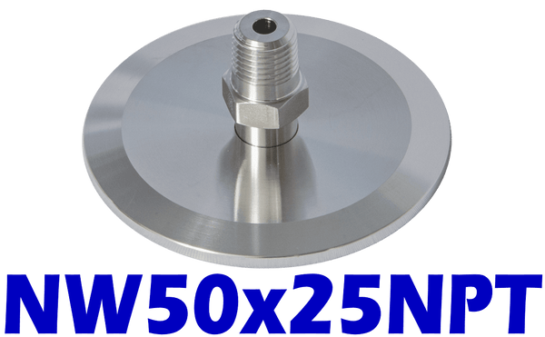 NW50 to 1/4" Male NPT (NW50x25NPT)