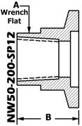 NW50 To 1/8" NPT (Female) NW50-200-SP12