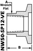 NW50 To 1/8" NPT (Female) NW50-SP12-VE