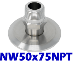 NW50 to 3/4" Male NPT (NW50x75NPT)