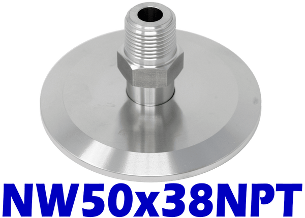 NW50 to 3/8" Male NPT (NW50x38NPT)