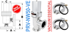 NW50 Pneumatic Angle Valve (PRV-NW50-VE)