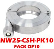 Stainless Hex Nut CNC Clamps Fits NW25 NW25-CSH-PK10