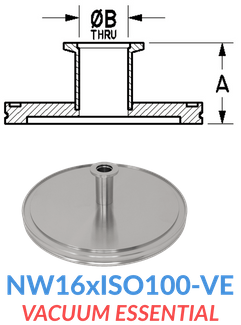 Straight Reducer (NW16xISO160-VE)