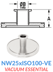 Straight Reducer (NW25xISO100-VE)