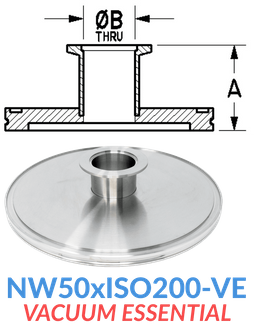 Straight Reducer (NW50xISO200-VE)