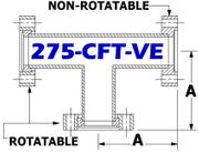 Tee, 2.75" OD Conflat 275-CFT-VE