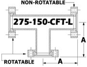 Tee, 2.75" OD Conflat (Long) 275-150-CFT-L